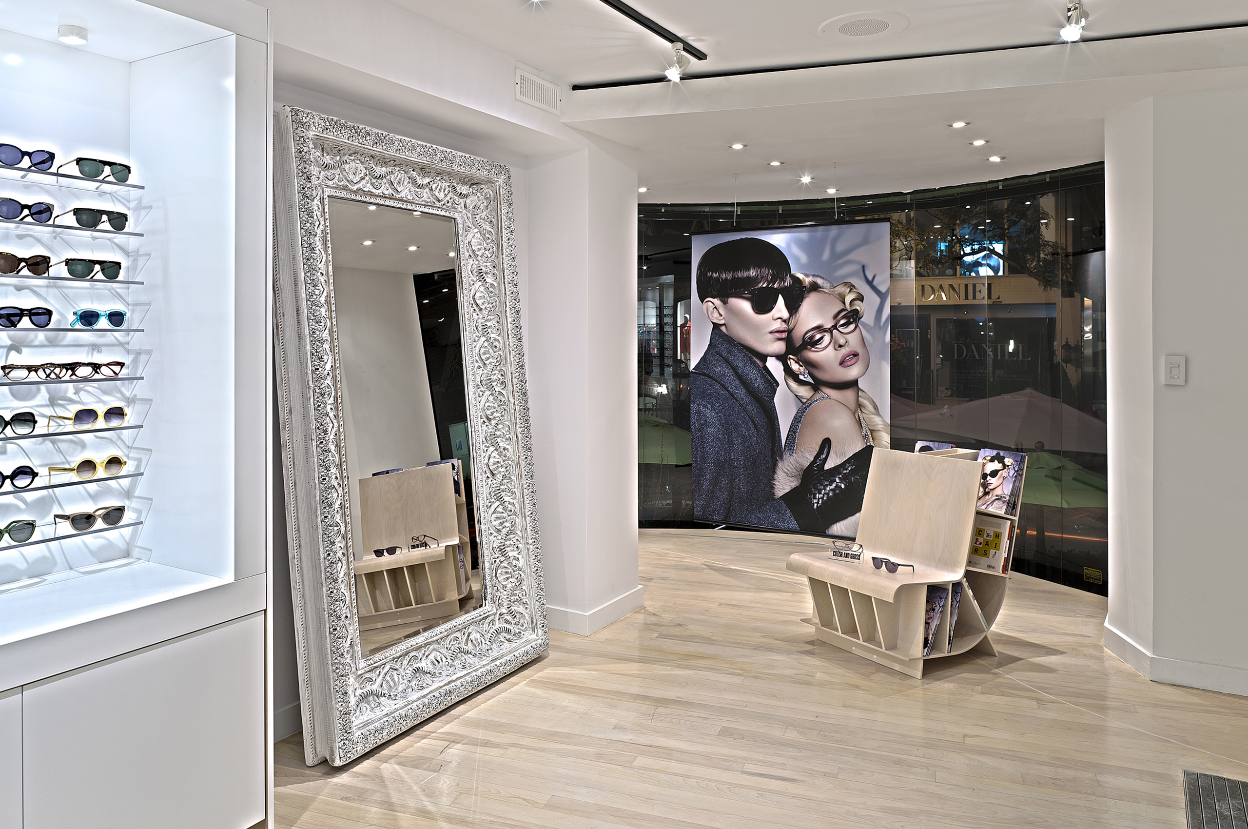 Cutler & Gross flagship, designed by DS Studio